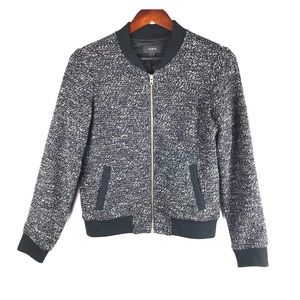 J.crew Boucle Bomber Jacket Tweed style